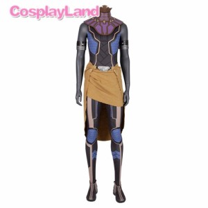 高品質 高級コスプレ衣装 キャプテンアメリカ 風 ブラックパンサー シュリ タイプ Black Panther Shuri Princess Cosplay Women