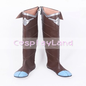 高品質 高級 オーダーメイド ブーツ 靴 リーグ・オブ・レジェンド 風 Game LOL Xayah The Rebel Cosplay Shoes Boots Cosplay Costume