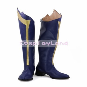 高品質 高級 オーダーメイド ブーツ 靴 リーグ・オブ・レジェンド 風  LOL Elementalist Lux Fire Concept Cosplay Shoes Boots