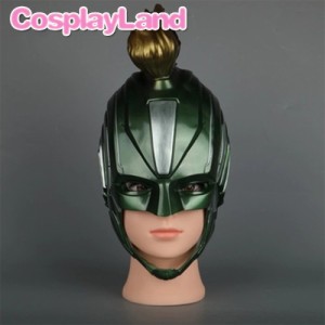 高品質 高級 コスプレ道具 オーダーメイド マスク 仮面 キャプテン・マーベル 風  Captain Marvel Mask
