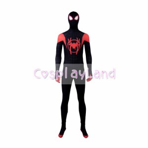 高品質 高級コスプレ衣装 スパイダーマン スパイダーバース 風 オーダーメイド コスチューム Spider-Man Into the Spider-Verse Costumee