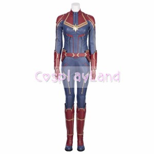 高品質 高級コスプレ衣装 キャロル・ダンバース 風 オーダーメイド コスチューム 2019 Captain Marvel Carol Danvers Cosplay Costume