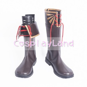 高品質 高級 オーダーメイド ブーツ 靴 戦刻ナイトブラッド 風 Sengoku Night Blood Niwa Nagahide Cosplay Costume Boots