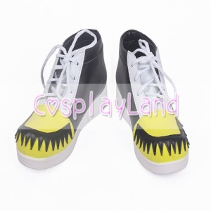 高品質 高級 オーダーメイド ブーツ 靴 ソウルイーター 風 SOUL EATER Souleater Cosplay Shoes 