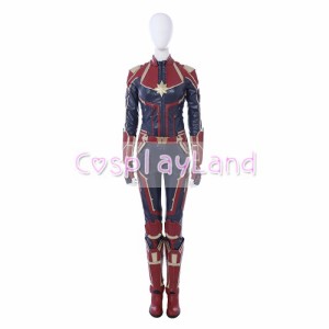 高品質 高級コスプレ衣装 キャロル・ダンバース 風 オーダーメイド コスチューム Captain Marvel Cosplay Costume Carol Danvers 2019 Su