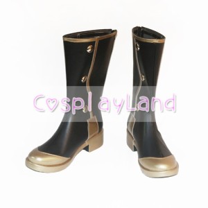 高品質 高級 オーダーメイド ブーツ 靴 シューズ 刀剣乱舞 風 Touken Ranbu Nakigitsune Cosplay Boots Shoes