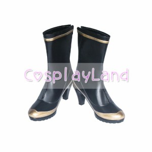 高品質 高級 オーダーメイド ブーツ 靴 シューズ 刀剣乱舞 風 Touken Ranbu Nakigitsune Cosplay Boots Shoes