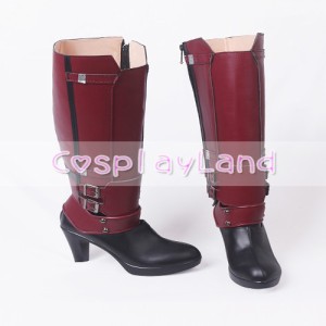 高品質 高級 オーダーメイド ブーツ 靴 デッドプール2 風 Deadpool 2 Copycat Vanessa Geraldine Carlysle Cosplay Shoes Boots