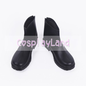 高品質 高級 オーダーメイド ブーツ 靴 ソードアート・オンライン 風 キリト タイプ Sword Art Online Kirito Black Cosplay Shoes Boots