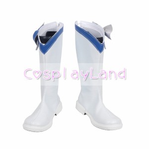 高品質 高級 オーダーメイド ブーツ 靴 魔法少女リリカルなのは 風 Magical Girl Ore Cosplay Boots Shoes