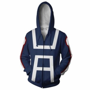 高品質 高級コスプレ衣装 僕のヒーローアカデミア 風  オーダーメイド ジャケット Jacket Anime My Hero Academia Sweatshirts