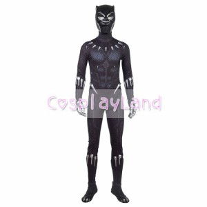 高品質 高級コスプレ衣装 ブラックパンサー 風 オーダーメイド コスチューム Avengers Infinity War Black Panther Costume