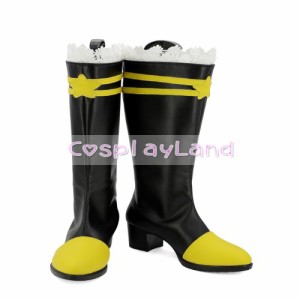 高品質 高級 オーダーメイド ブーツ 靴 東方Project 風 Toho Project Kirisame Marisa Cosplay Boots 