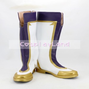 高品質 高級 オーダーメイド ブーツ 靴 リーグ・オブ・レジェンド 風  LOL Star Guardian Ezreal Cosplay Shoes Boots