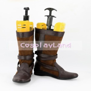 高品質 高級 オーダーメイド ブーツ 靴 スターウォーズ 風 Star Wars The Force Awakens Star Wars 7 Leia Cosplay Boots 