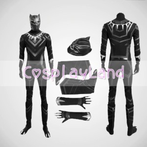 高品質 高級コスプレ衣装 ブラックパンサー 風 オーダーメイド コスチューム Black Panther Costumes Adult Halloween Costume