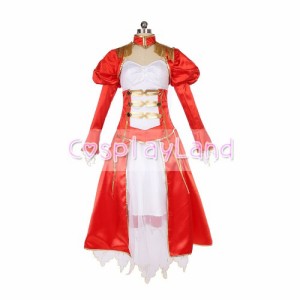 高品質 高級コスプレ衣装 フェイト・エクストラ 風 オーダーメイド コスチューム FateExtra Saber Cosplay Costume