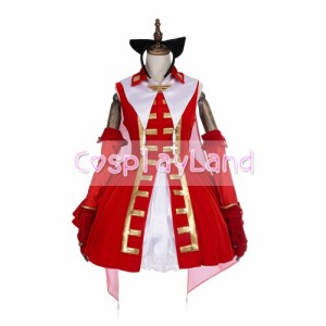 高品質 高級コスプレ衣装 フェイト・グランドオーダー 風 オーダーメイド コスチューム FateGrand Order Magical Ruby Red Dress Cosplay