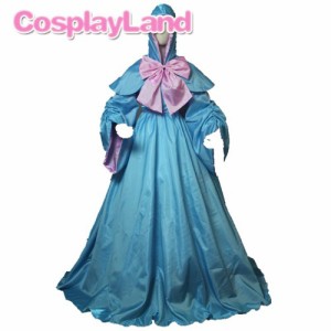 高品質 高級コスプレ衣装 ディズニー シンデレラ 風 オーダーメイド コスチューム ドレス Cinderella Godmother Cosplay Costume