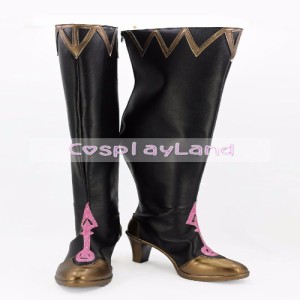 高品質 高級 オーダーメイド ブーツ 靴 シノアリス 風 SINoALICE Cinderella Cosplay Boots