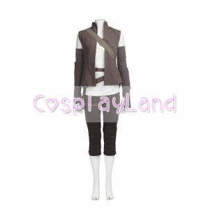 高品質 高級コスプレ衣装 スターウォーズ 風 オーダーメイド コスチューム Star Wars The Last Jedi Rey Cosplay Costume