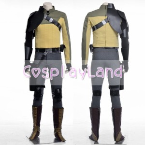 高品質 高級コスプレ衣装 スターウォーズ 風 オーダーメイド コスチューム Star Wars Rebels Costume Adult Kanan Cosplay