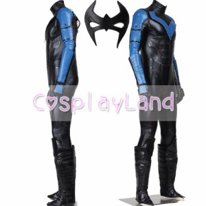 高品質 高級コスプレ衣装 バットマン 風 オーダーメイド コスチューム Batman Nightwing Cosplay Costume