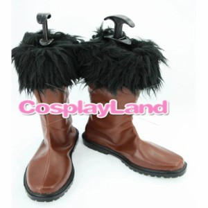 高品質 高級 オーダーメイド ブーツ 靴 東方Project 風 Touhou Project Chen Brown Cosplay Boots