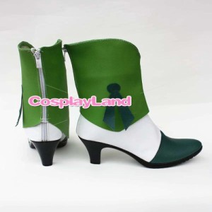 高品質 高級 オーダーメイド ブーツ 靴 スマイルプリキュア! 風 Smile Pretty Cure Midorikawa Nao Cure March Cosplay Boots