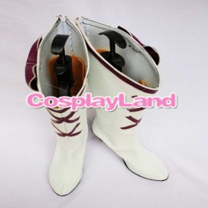 高品質 高級 オーダーメイド ブーツ 靴 スマイルプリキュア! 風 Pretty Cure Moonlight White Cosplay Boots