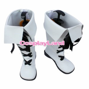 高品質 高級 オーダーメイド ブーツ 靴 家庭教師ヒットマン REBORN ! 風 Hitman Reborn Belphegor Lace Up Cosplay Boots