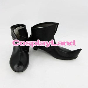 高品質 高級 オーダーメイド ブーツ 靴 アムネシア 風 Amnesia Orion Black Cosplay Boots