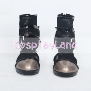 高品質 高級 オーダーメイド ブーツ 靴 ファイナルファンタジー 風 Final Fantasy XV FF 15 Lunafreya Nox Fleuret Cosplay Boots