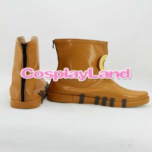 高品質 高級 オーダーメイド ブーツ 靴 デジモンアドベンチャー 風 Digimon Adventure Angewomon Khaki Cosplay Shoes Boots