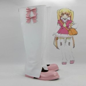 高品質 高級 オーダーメイド ブーツ 靴 AKB48 風 Yuka Ichijo Long Cosplay Shoes Boots