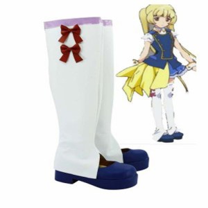 高品質 高級 オーダーメイド ブーツ 靴 AKB48 風 Yuka Ichijo Long Flat Cosplay Shoes Boots