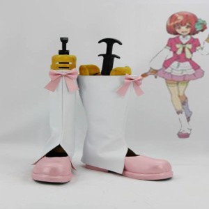 高品質 高級 オーダーメイド ブーツ 靴 AKB48 風 Nagisa Motomiya Atsuko Maeda the 14 Flat Cosplay Shoes Boots