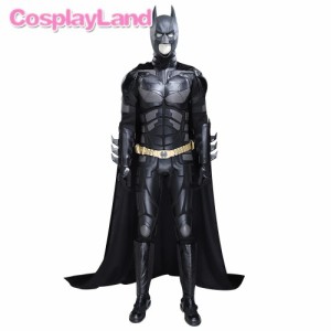 高品質 高級コスプレ衣装 バットマン 風 オーダーメイド コスチューム Batman Cosplay Outfit The Dark Knight Rises Costume