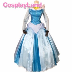 高品質 高級コスプレ衣装 ディズニー 眠れる森の美女 風 オーロラ姫 タイプ Sleeping Beauty Princess Dress Cosplay Costume