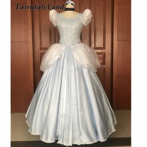 高品質 高級コスプレ衣装 ディズニー シンデレラ 風 ドレス オーダーメイド Women 2020 Fashion Cinderella Dress Halloween Cosplay