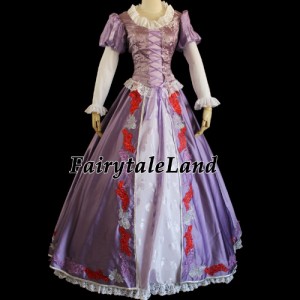 高品質 高級コスプレ衣装 ディズニー 塔の上のラプンツェル 風 プリンセス ラプンツェル タイプ ドレス Rapunzel Princess Costume Tangl