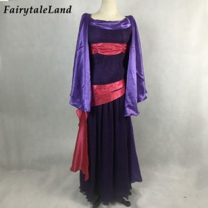 高品質 高級コスプレ衣装 ディズニー ヘラクレス 風 メガラ タイプ ドレス Princess Megara Cosplay Costume