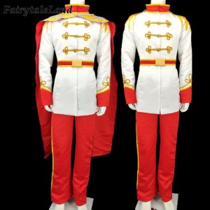 高品質 高級コスプレ衣装 ディズニー シンデレラ 風 ドレス 王子 オーダーメイド Prince Charming Costume