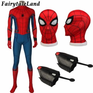 高品質 高級コスプレ衣装 スパイダーマン 風 オーダーメイド コスチューム Spandex Spider Jumpsuit