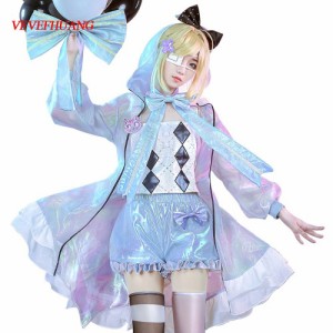 高品質 高級コスプレ衣装 アリス・イン・ワンダーランド 風 オーダーメイド コスチューム Alice in Wonderland Cosplay Costume