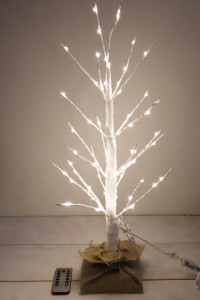 【大人のクリスマス】　クリスマスツリー　クリスマス　LEDツリー　60ｃｍ　ホワイト　飾り　大人のクリスマス　ツリー　光る　卓上 Xmas