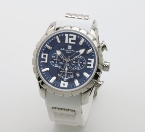 サルバトーレマーラ クオーツ メンズ 腕時計  SM15107-SSBL/WH[通販 限定特価 高級腕時計 送料無料] 
