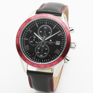 サルバトーレマーラ カジュアルクロノ腕時計SM19108-SSBKRD1　[通販 限定特価 高級腕時計 送料無料] 