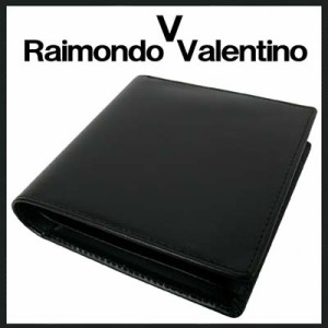 短財布　二つ折り財布　黒　コードバン使用RaimondoValentino　[通販 限定 激安 特価 送料無料] 