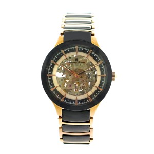 サルバトーレマーラ SALVATORE MARRA 腕時計 メンズ レディースSM17122-PGBK 自動巻き ブラック ピンクゴールド スケルトン[通販 限定特